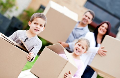 Reliable moving support in Grange Park for household items